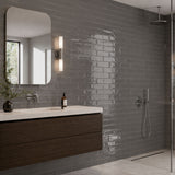 Kakel Finca Dark Grey Blank 7,5x30