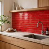 Kakel Finca Rosso Blank 7,5x30
