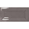 Swatch för Kakel Inmetro Vision Dark Grey Blank 7,5x15