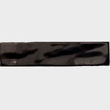 Kakel Materika Rak Black Blank 5x25