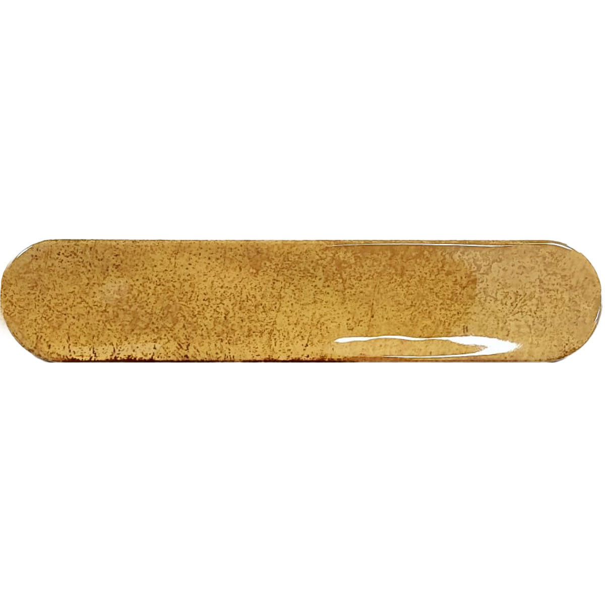 Kakel Materika Rund Amber Blank 5x25