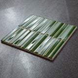 Kakel Melody Royal Green Blank 20x20