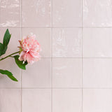 Kakel New Country Blush Blank 15x15