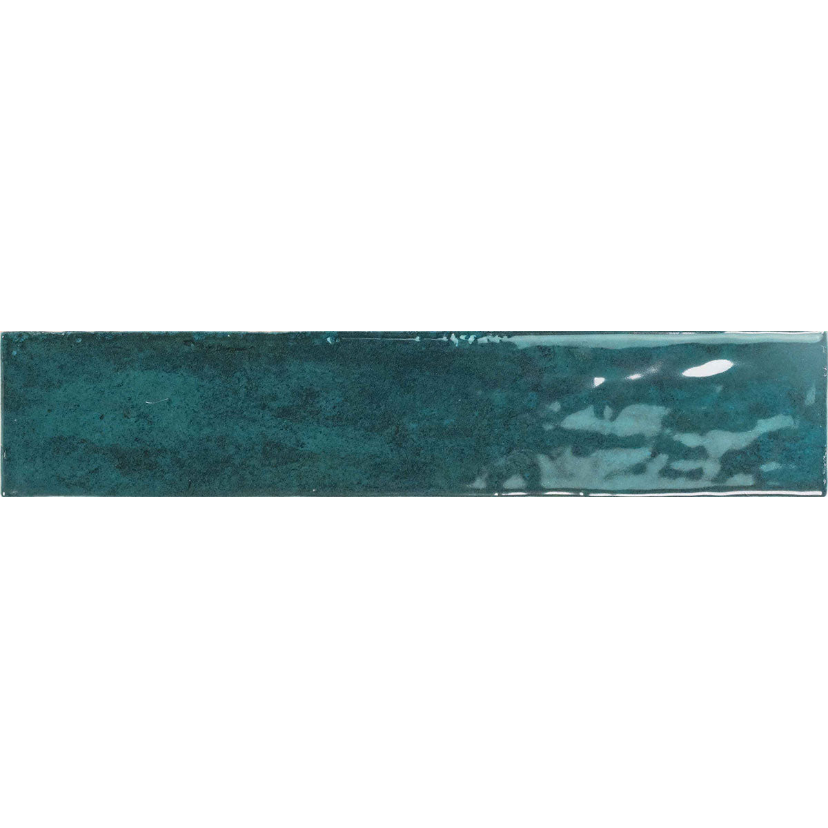 Kakel San Remo Turquoise Blank 5x25