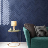 Provbit Kakel Tribeca Blue Note Blank 6x24,6
