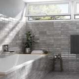 Kakel Tribeca Grey Whisper Blank 6x24,6