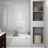 Provbit Kakel Vision Light Grey Blank 15x15