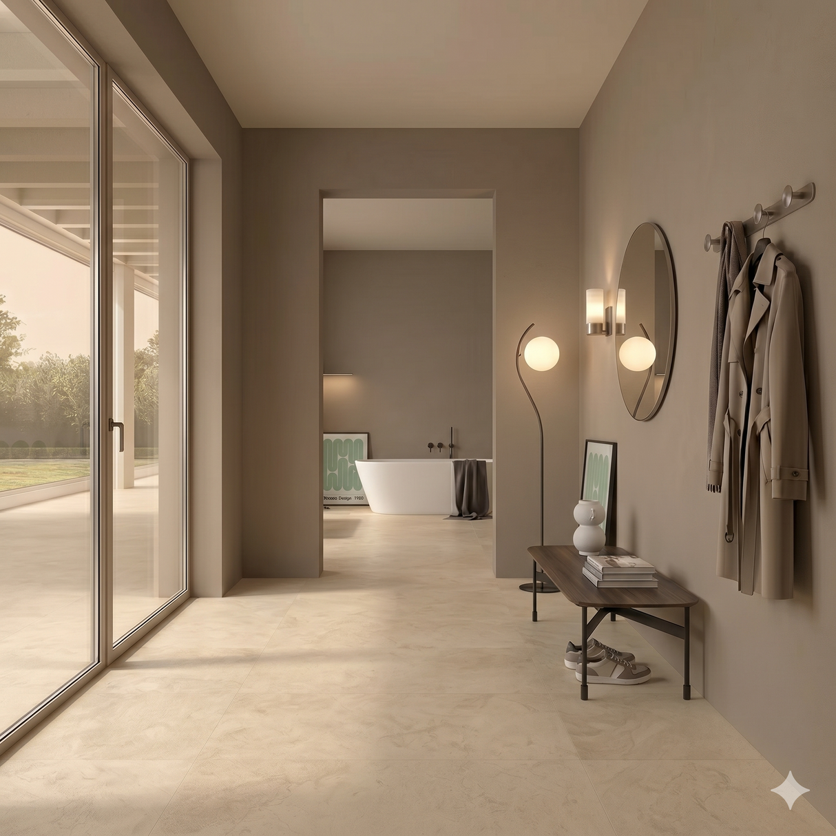 Klinker Hermes Beige Matt 60x60