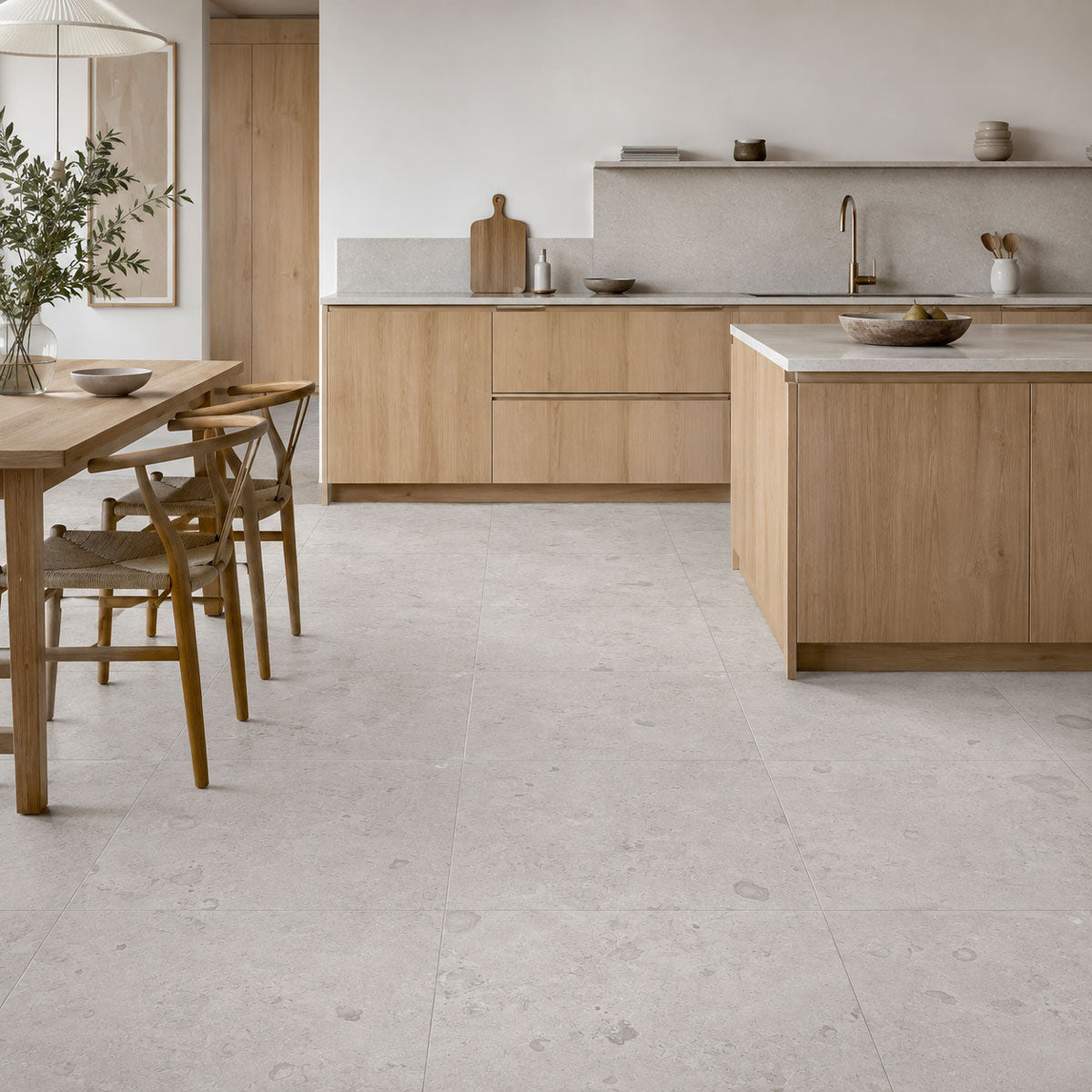 Klinker Jura Kalksten Gris Matt 60x60