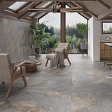 Provbit Klinker Nebula Silver Matt 90x90