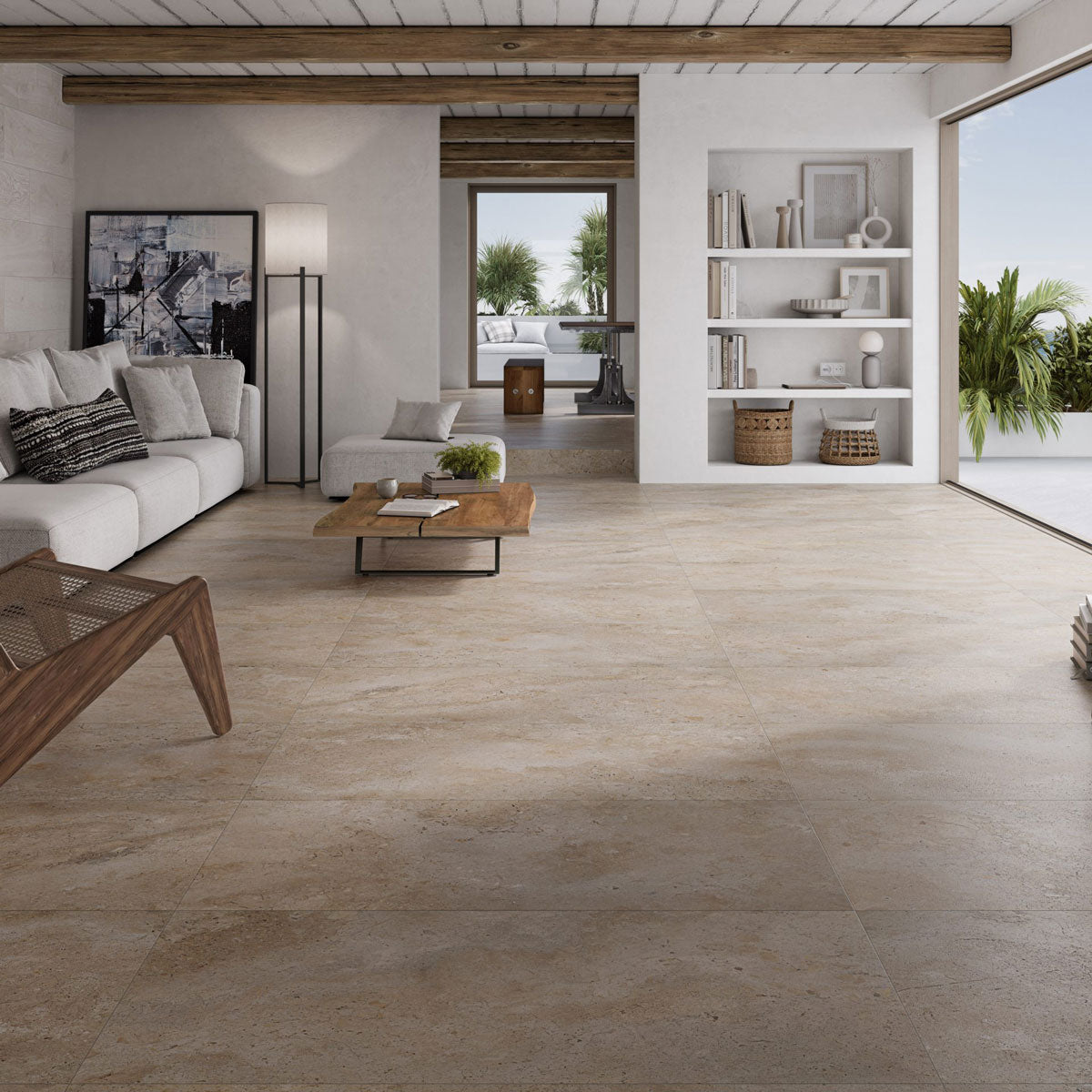 Provbit Klinker Petra Beige Marmor Matt 90x90