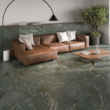 Provbit Klinker Planet Green Metal Soft 120x120