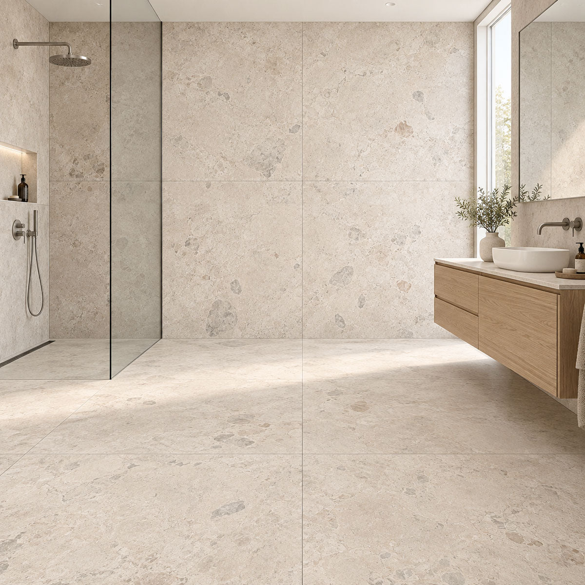 Klinker Stratos Breccia White Matt 120x120