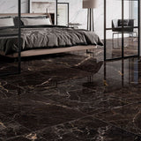 Provbit Klinker Windsor Black Marmor Blank 120x120