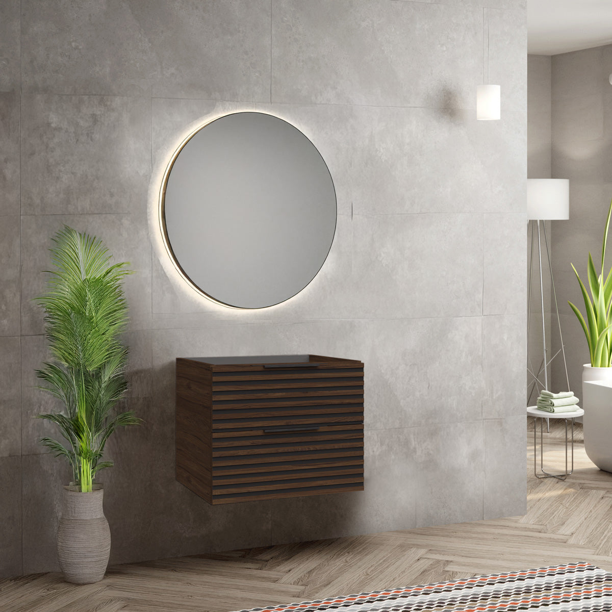 Kommod 60 cm Tenfors Stilja Valnöt