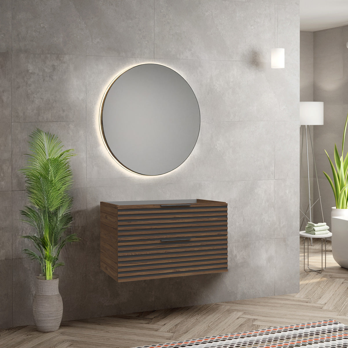 Kommod 80 cm Tenfors Stilja Valnöt