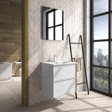 Provbit Kommod 60 cm Tenfors Nordlig Vit Matt