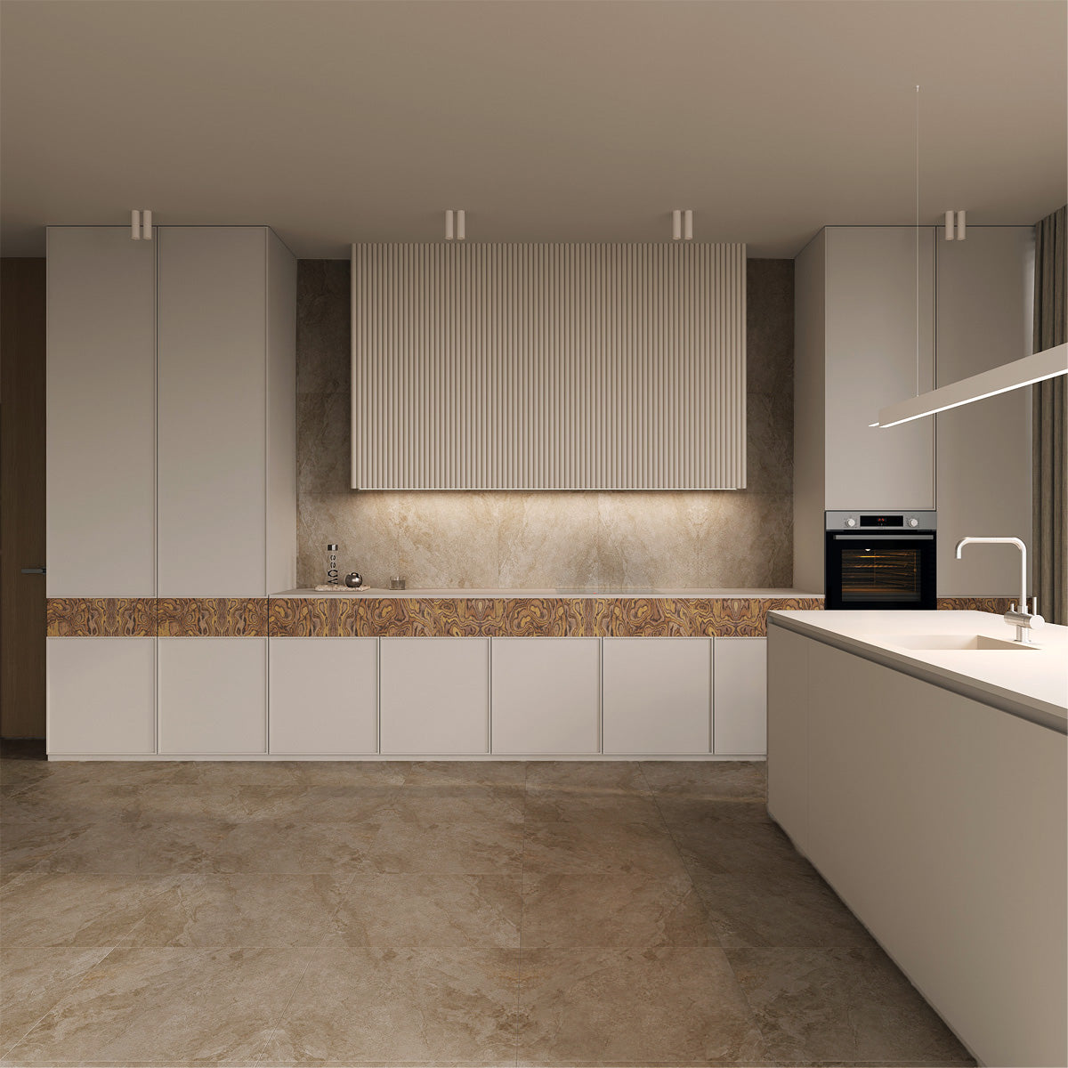 Klinker Marais Beige Marmor Matt 60x60