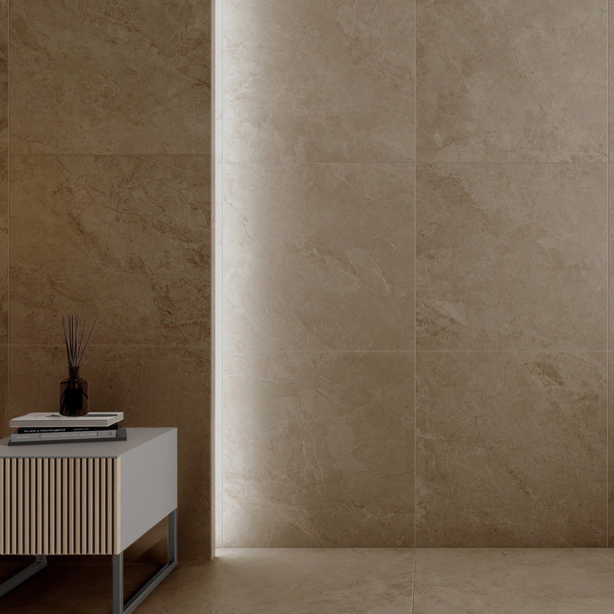 Klinker Marais Beige Marmor Matt 60x60