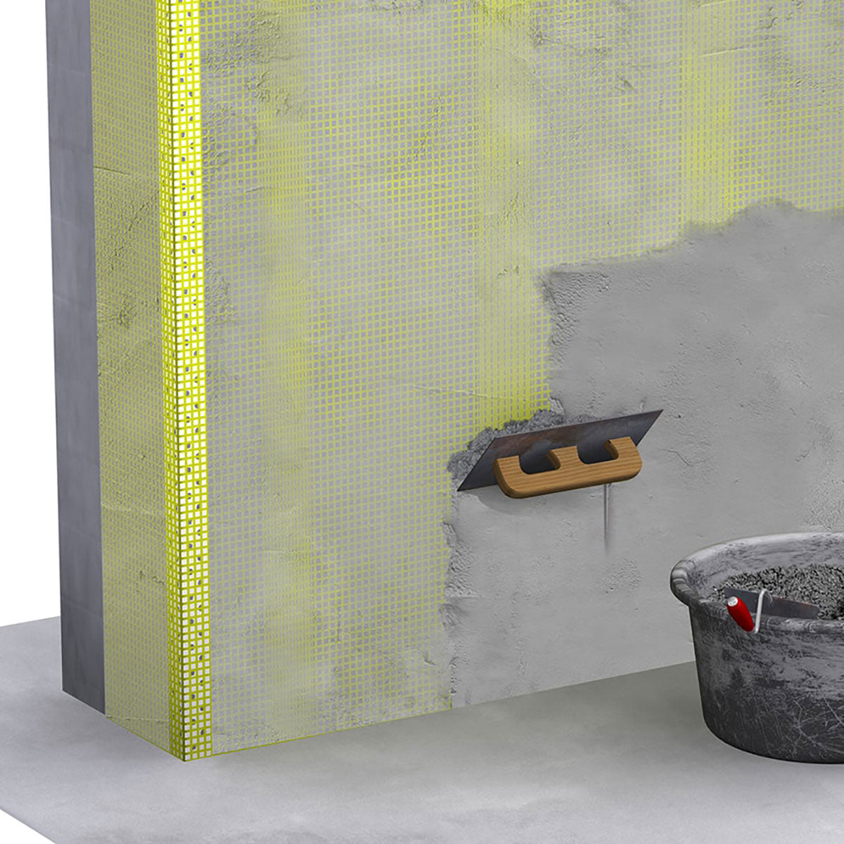 Putsbruk Mira 6870 Fibreplaster 20 kg