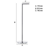 Toalett-/Reservepapirholder Smedbo Outline Rustfritt Polert