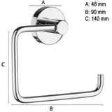 Toalettpappershållare Smedbo Home Krom Blank