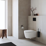 Toalettpappershållare Smedbo Home Svart Matt