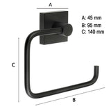 Toalettpappershållare Smedbo House Svart Matt