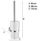 WC-Borste Smedbo Home, med behållare Krom Blank
