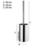 WC-Børste Smedbo Selvklebende Rustfritt Polert