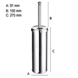 WC-Borste Smedbo Villa Krom Blank