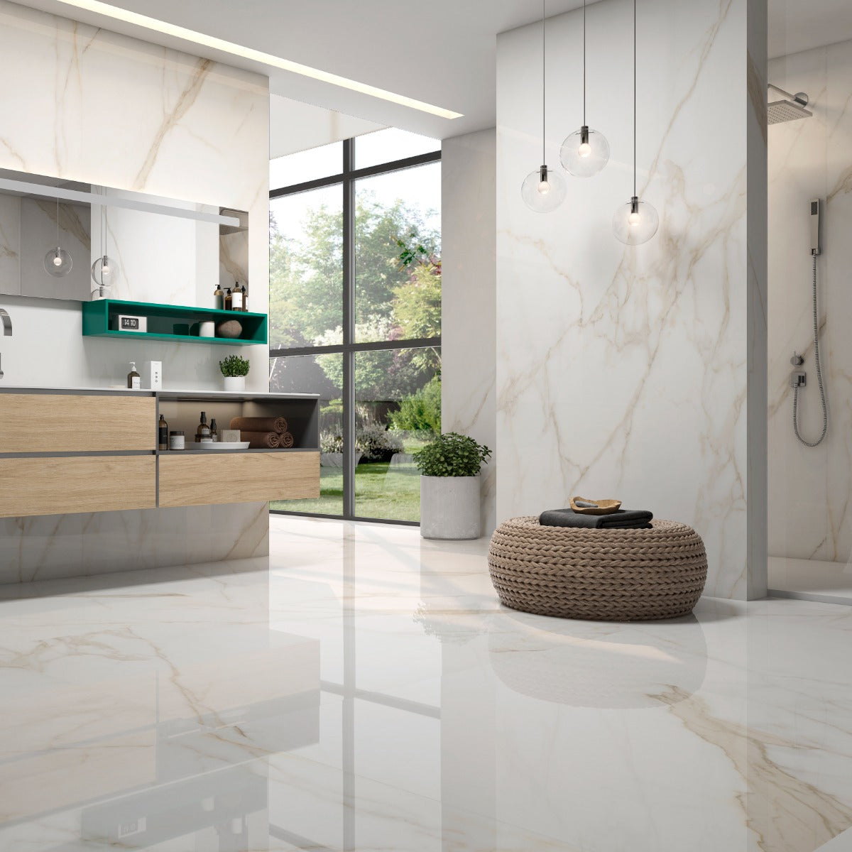 Klinker Tholos Gold Blank Marmor