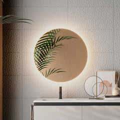 Badrumsspegel Rund Imfri LED 70 cm Tenfors Verona