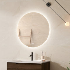 Badrumsspegel Rund Imfri LED 80 cm Tenfors Verona