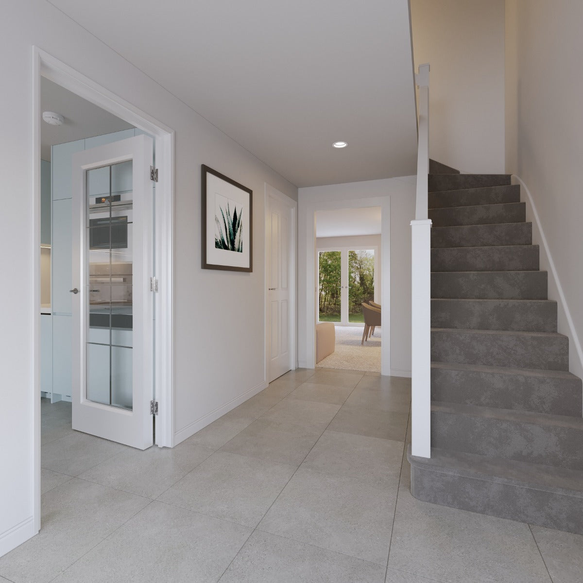Paketpris! 2,88 m² Klinker Belfast Perla Matt 60x60 (249:-/m²)