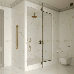 Klinker Carrara Gold Marmor Blank 60x60