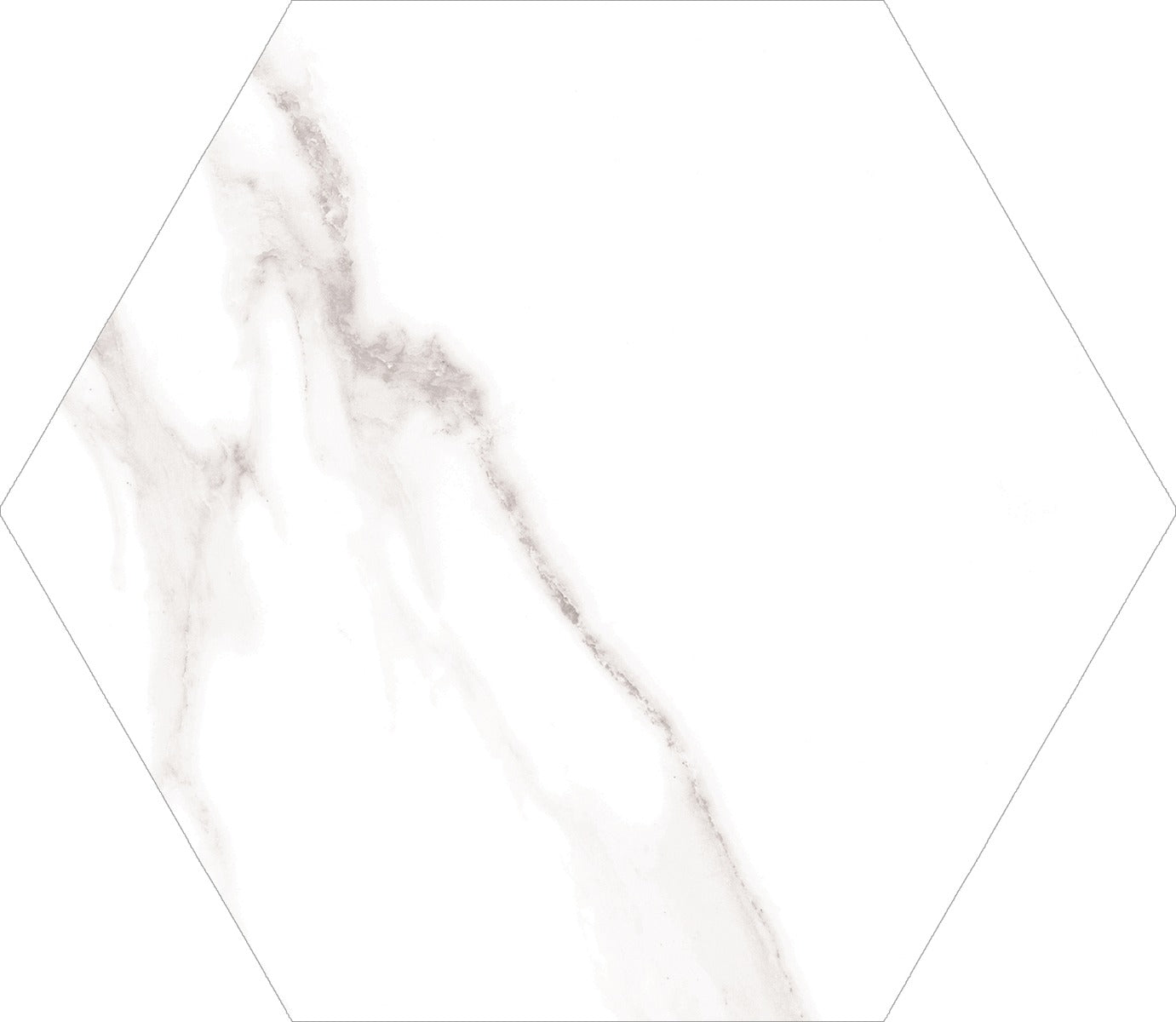 Klinker Hexagon Dortmund Marmor 22,5x25,9