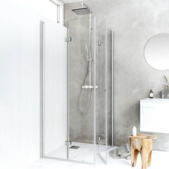 Duschdörr Hafa Igloo Pro Vik 70 Klarglas Aluminium 2-pack