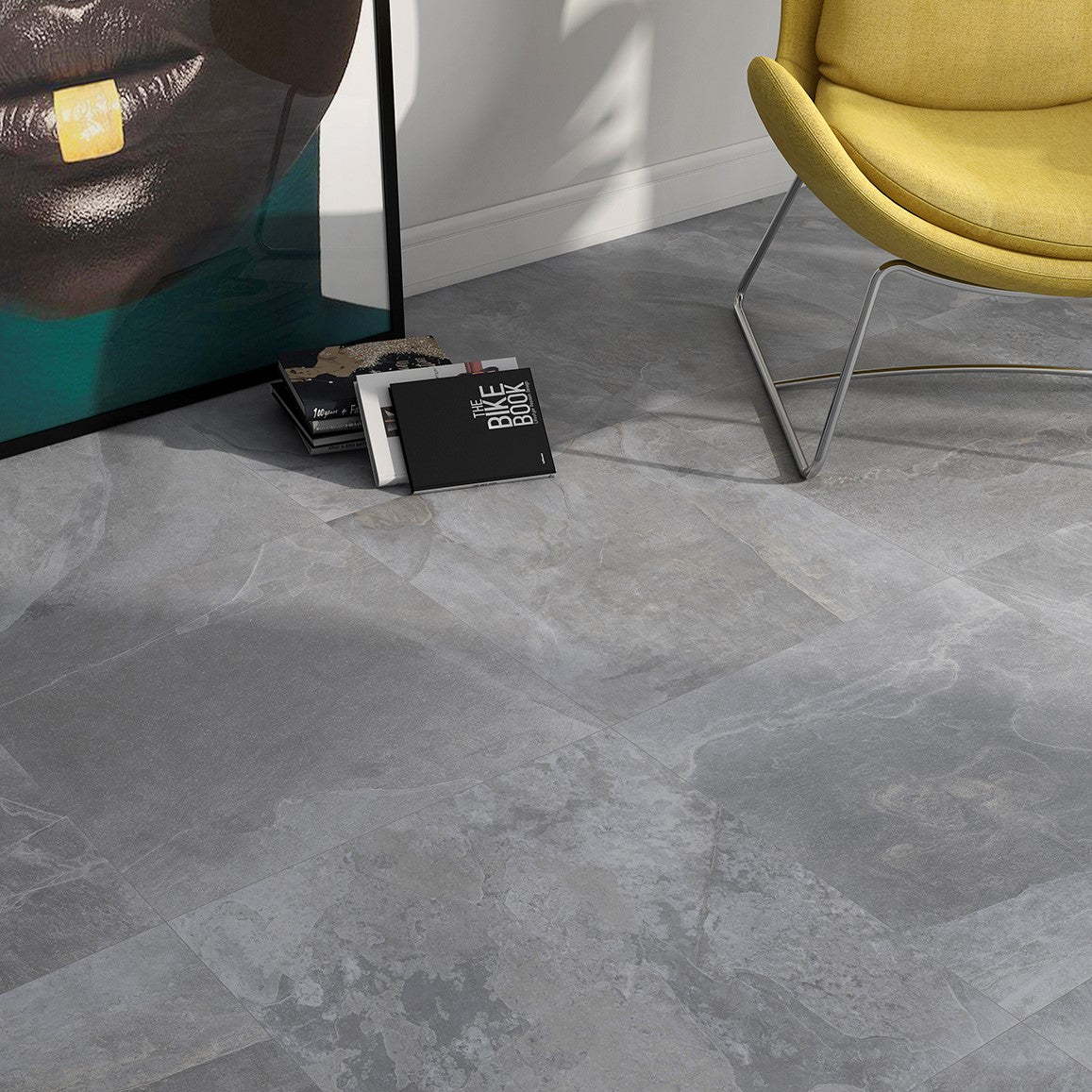 Klinker Makai Gris Marmor Matt 60x60