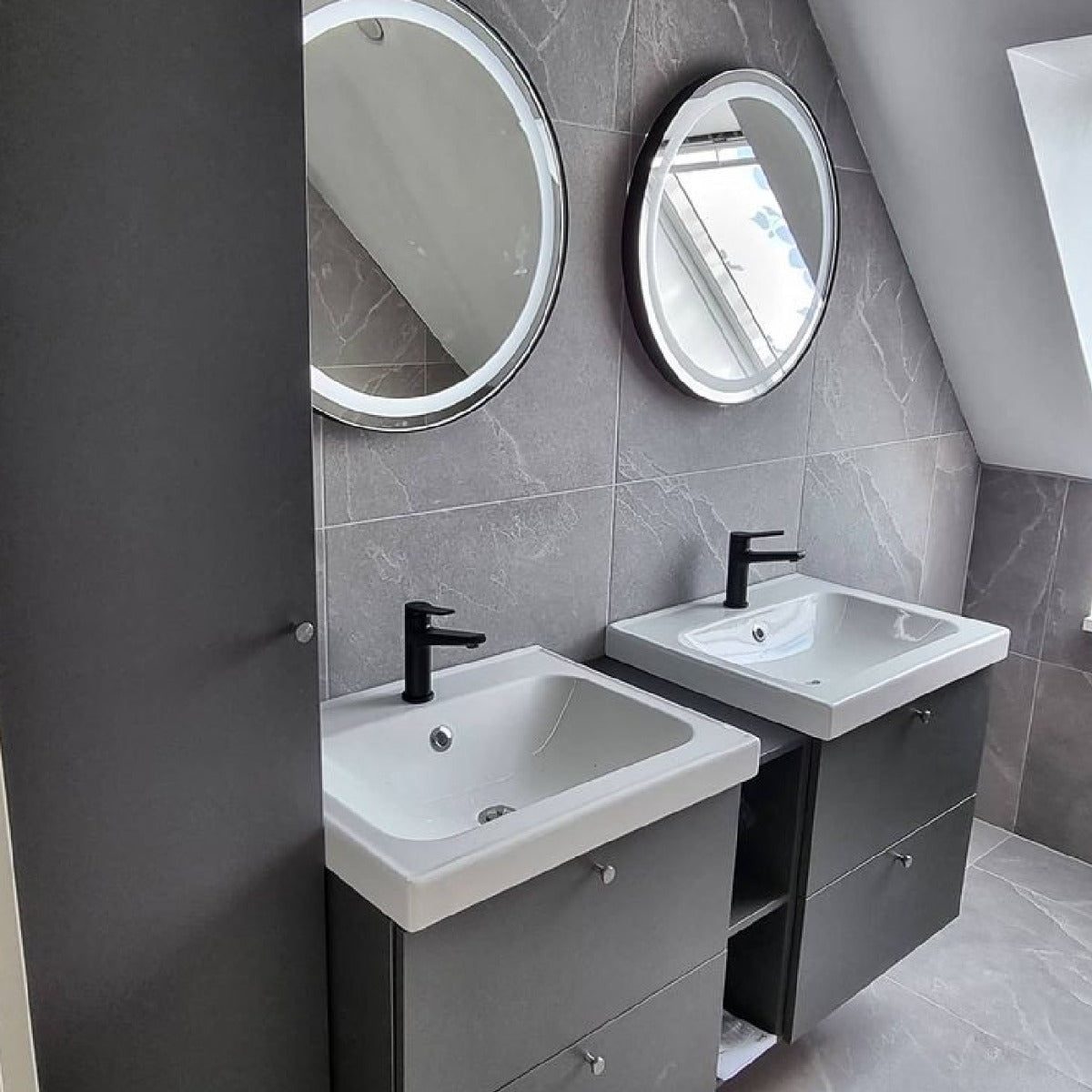 Klinker Makai Gris Marmor Matt 60x60