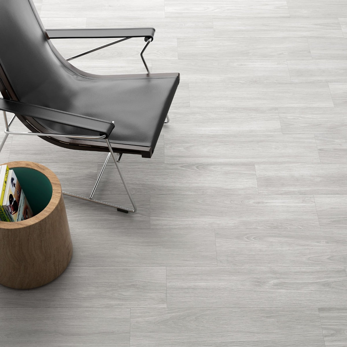 Provbit Paketpris! 8.4 m² Träklinker Opera Silver Matt 20x75 (299:-/m²)