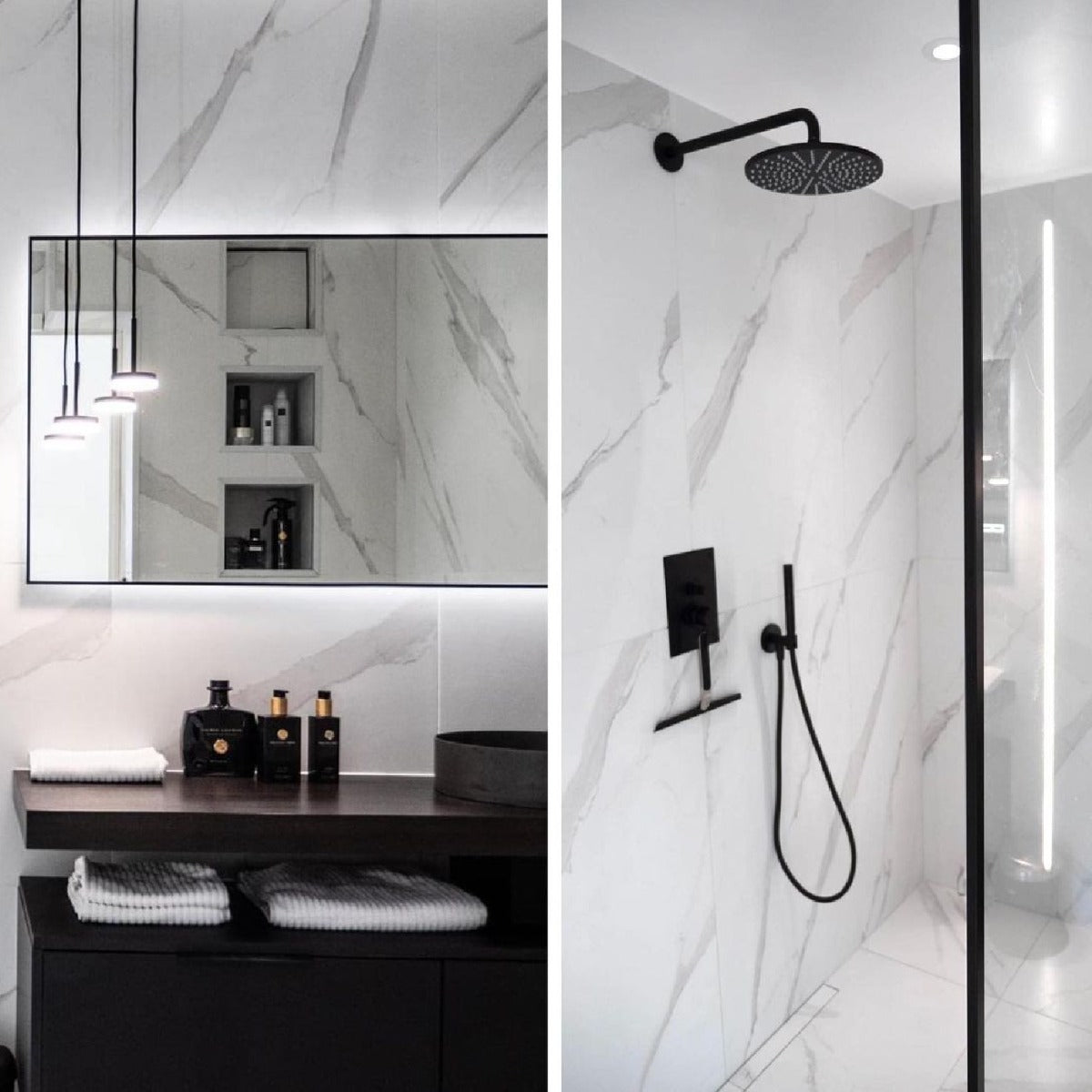 Klinker Statuary Vit Matt Marmor 60x60