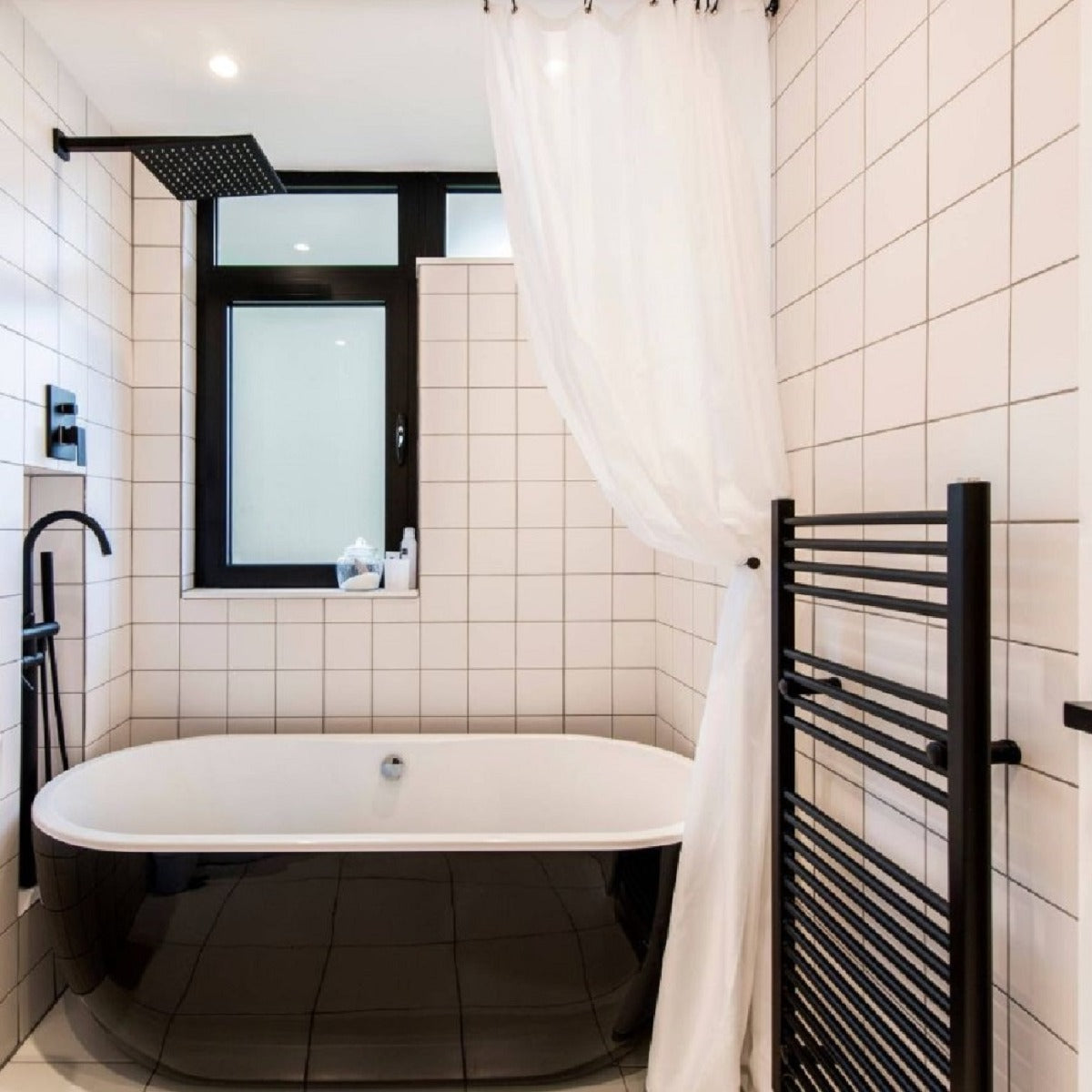 Kakel Vit Matt 15x15