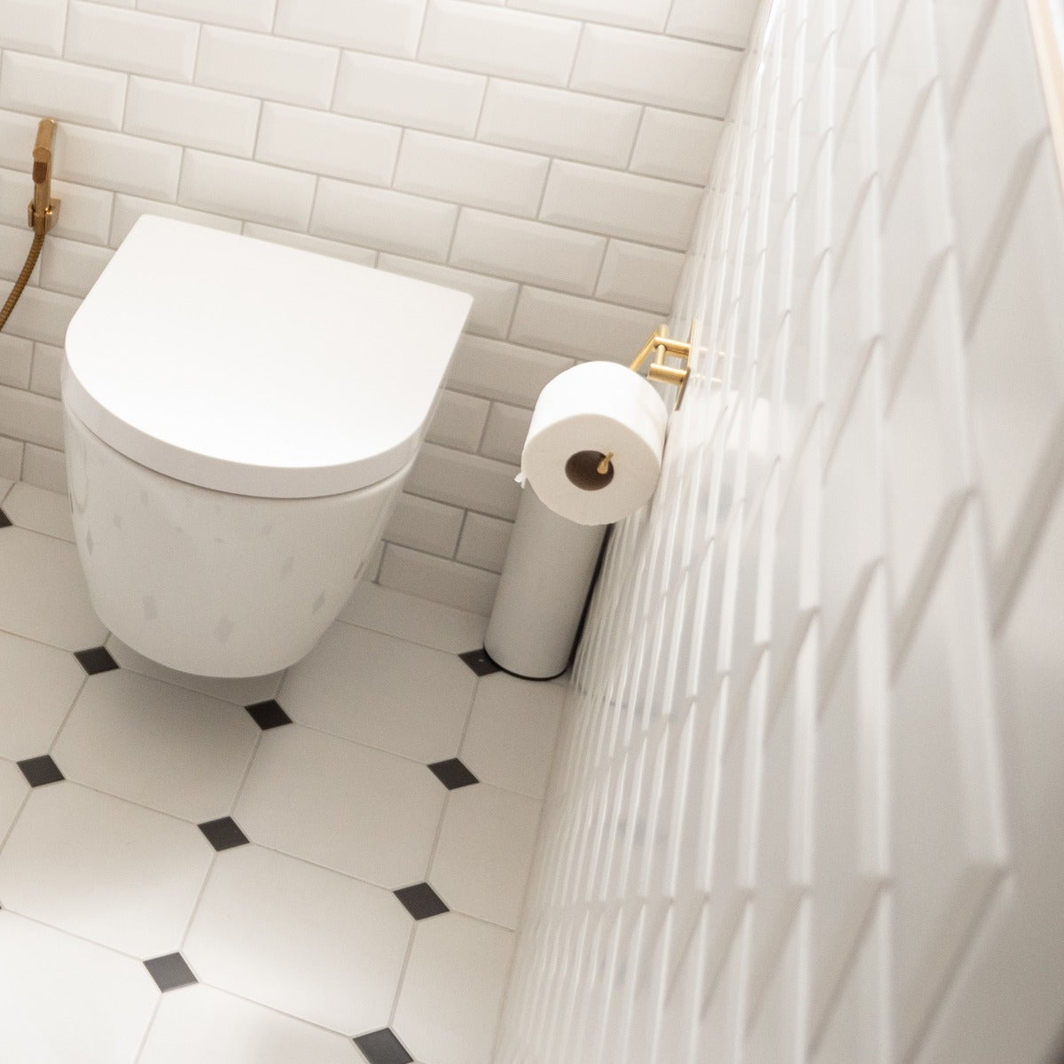 Kakel Metro Vit Blank 10x20