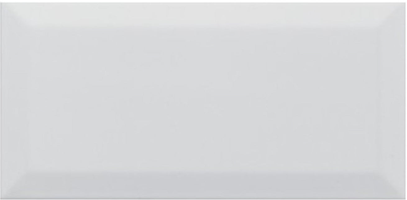 Kakel Metro Vit Blank 10x20