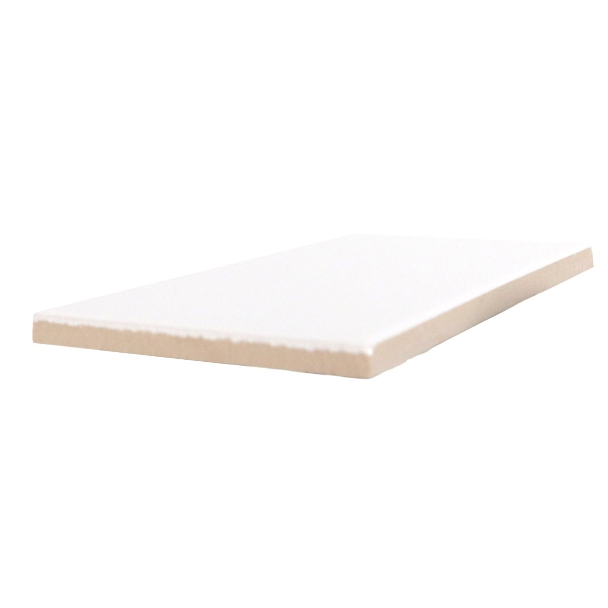 Kakel Vit Slät Blank 7,5x15