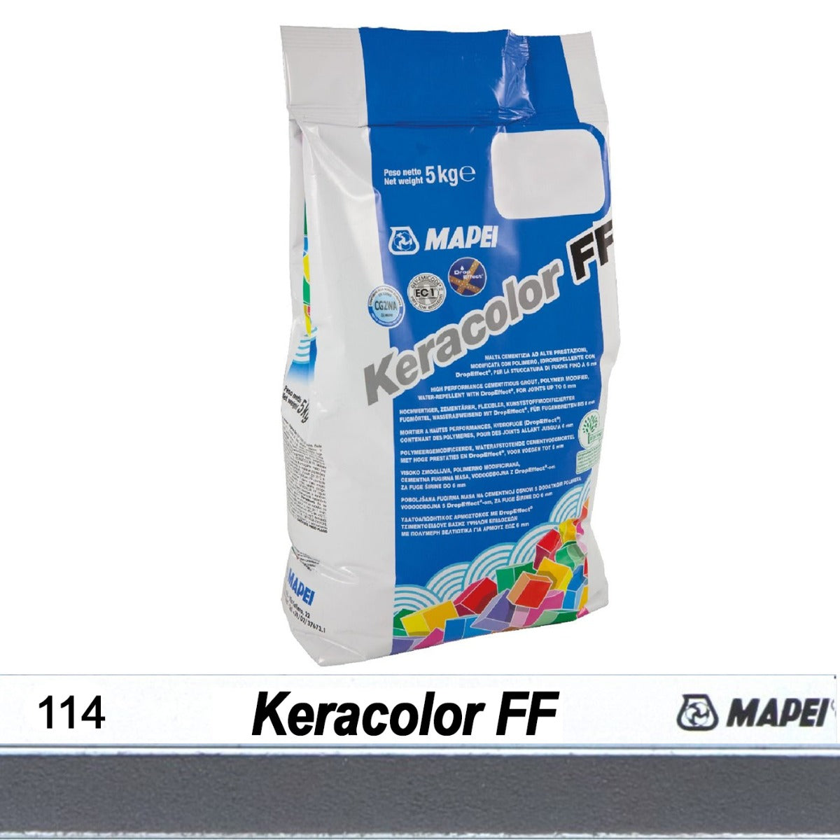 Keracolor FF Fogmassa 114 Anthracite
