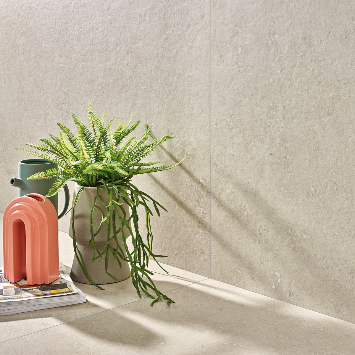 Klinker Flax Cream Matt 75x75
