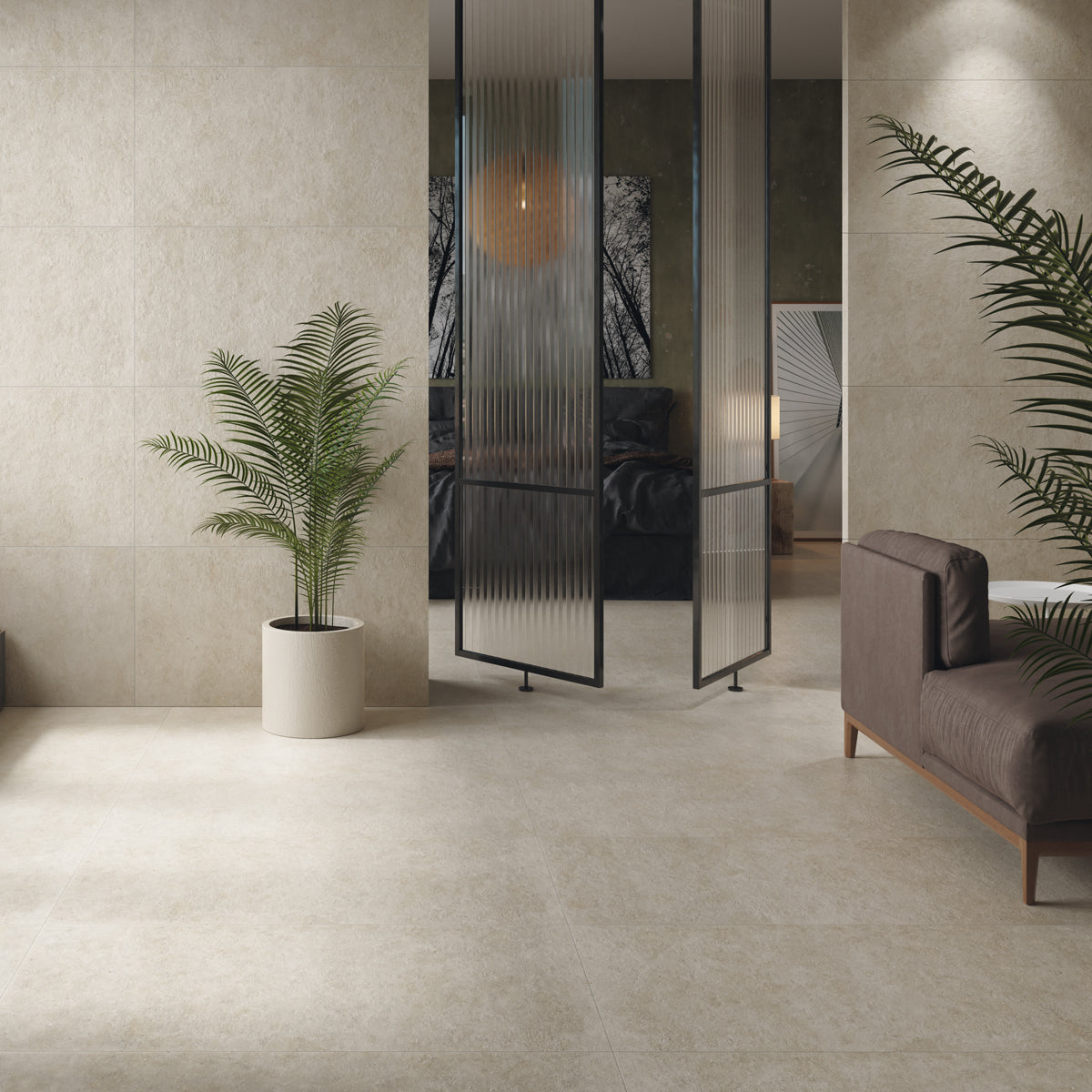 Klinker Flax Cream Matt 75x75