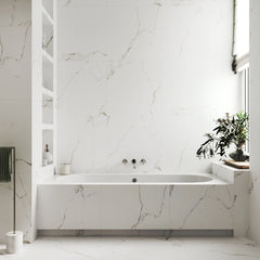 Klinker Carrara Marmor Matt 60x60